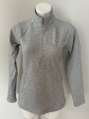 Kyodan Gray Herringbone Zip-Front Jacket